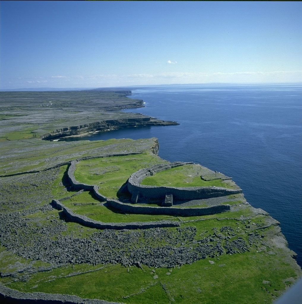 Ireland Self Drive Vacations - Dun Aghus Fort on the Aran Islands