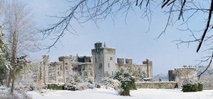 Ashford Castle in the snow