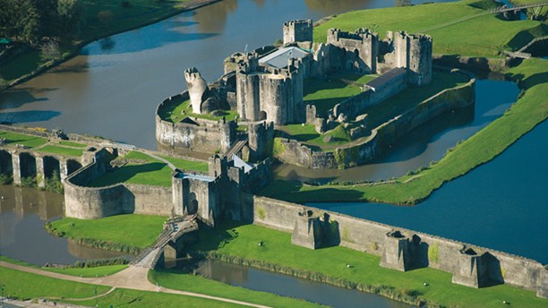Caerphilly Castle - Welsh Castles to add to your must see list