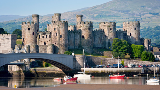 Conwy Castle, the best of wonderful Wales