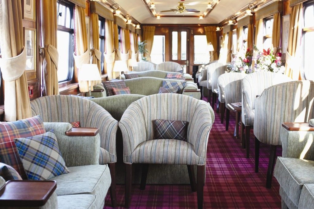 Luxury Train Journey, England