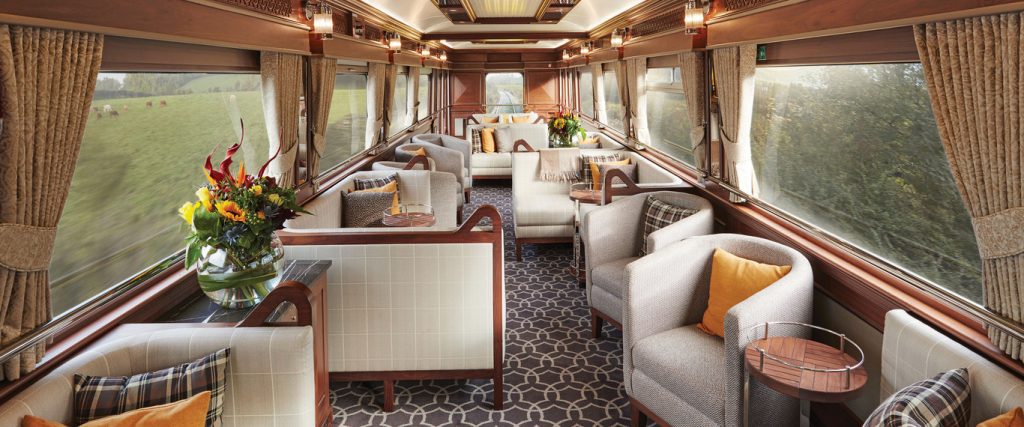 Ireland Luxury Train Journeys, Observation Car