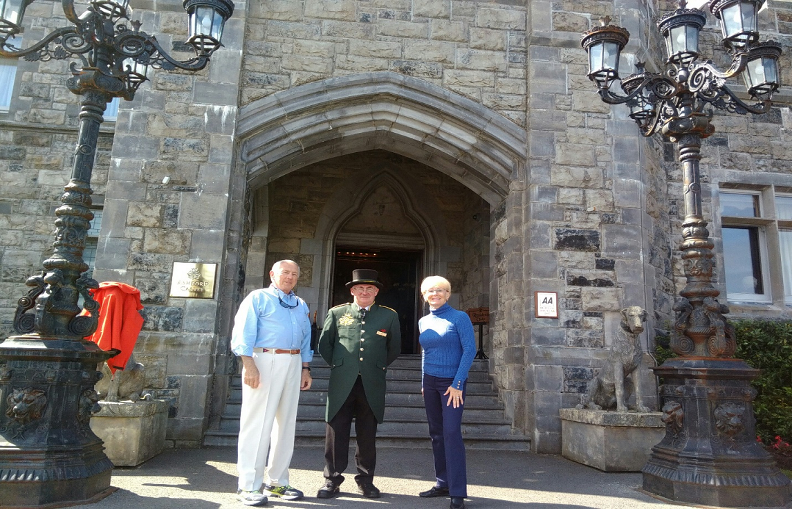 Ashford Castle Entrance, Ireland