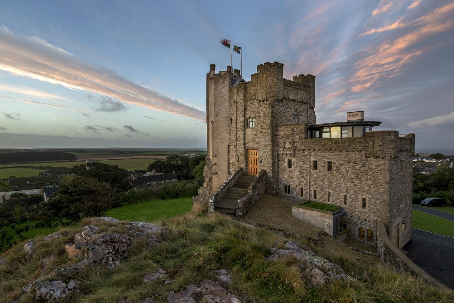 Roch Castle, the best of wonderful Wales