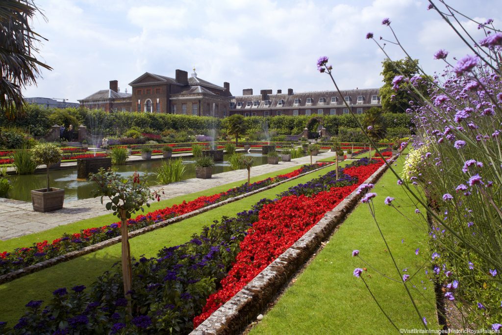 Honeymoons in England, Kensington Palace Gardens, London