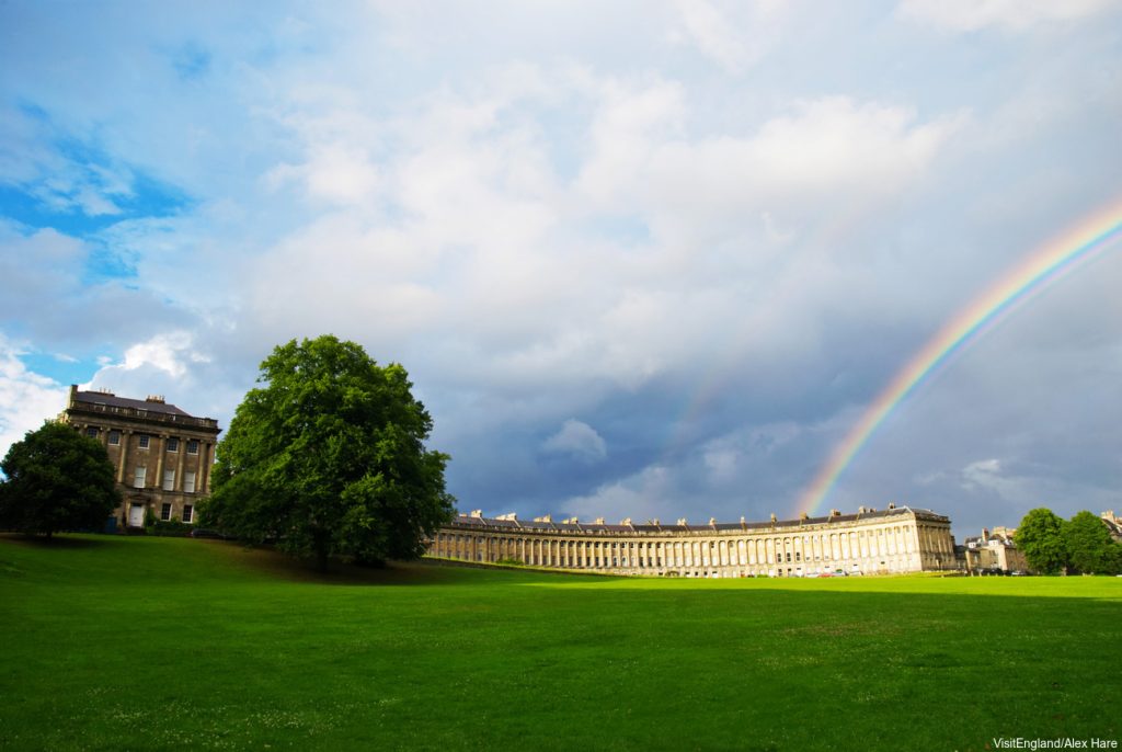 England Chauffeur Driven Tour, Royal Crescent in Bath